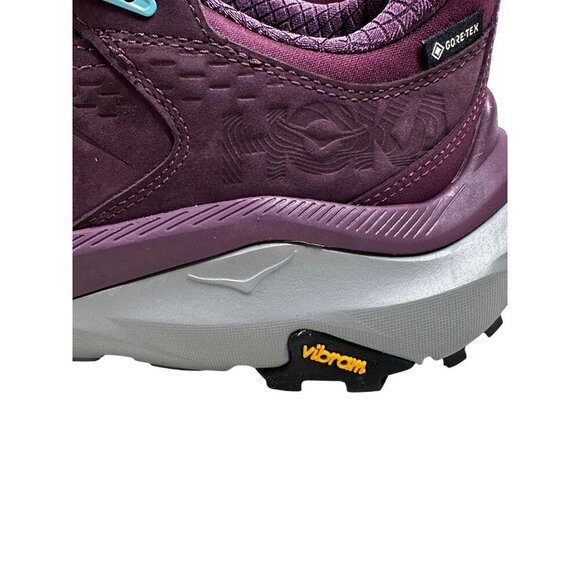 Hoka One One Womens Kaha 2 Low GTX Waterproof Hiking Shoes Plum Size 10.5 - Picture 10 of 12